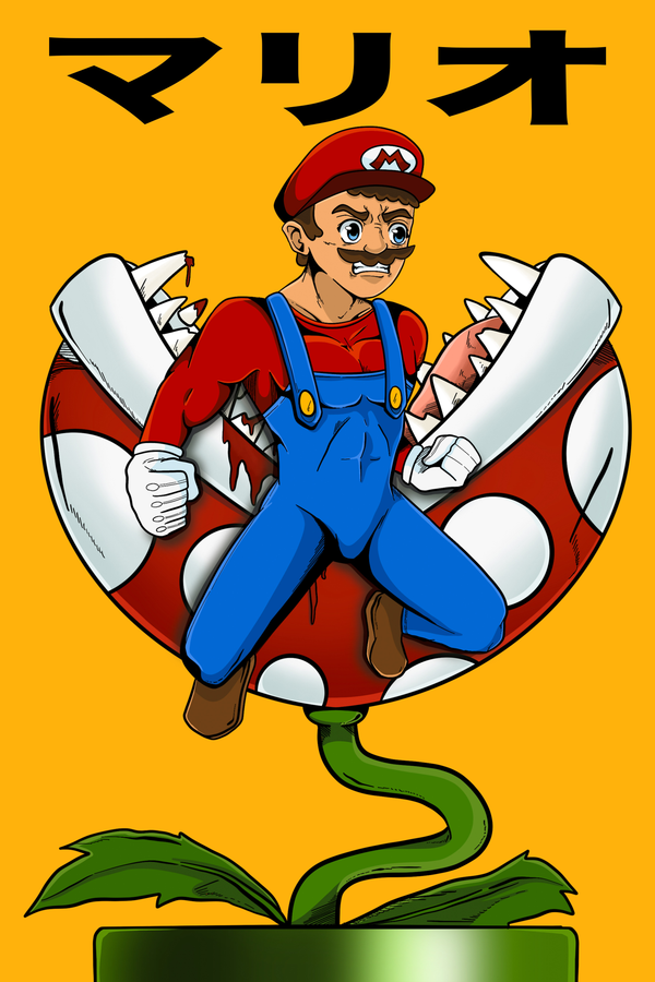Anime Mario Poster