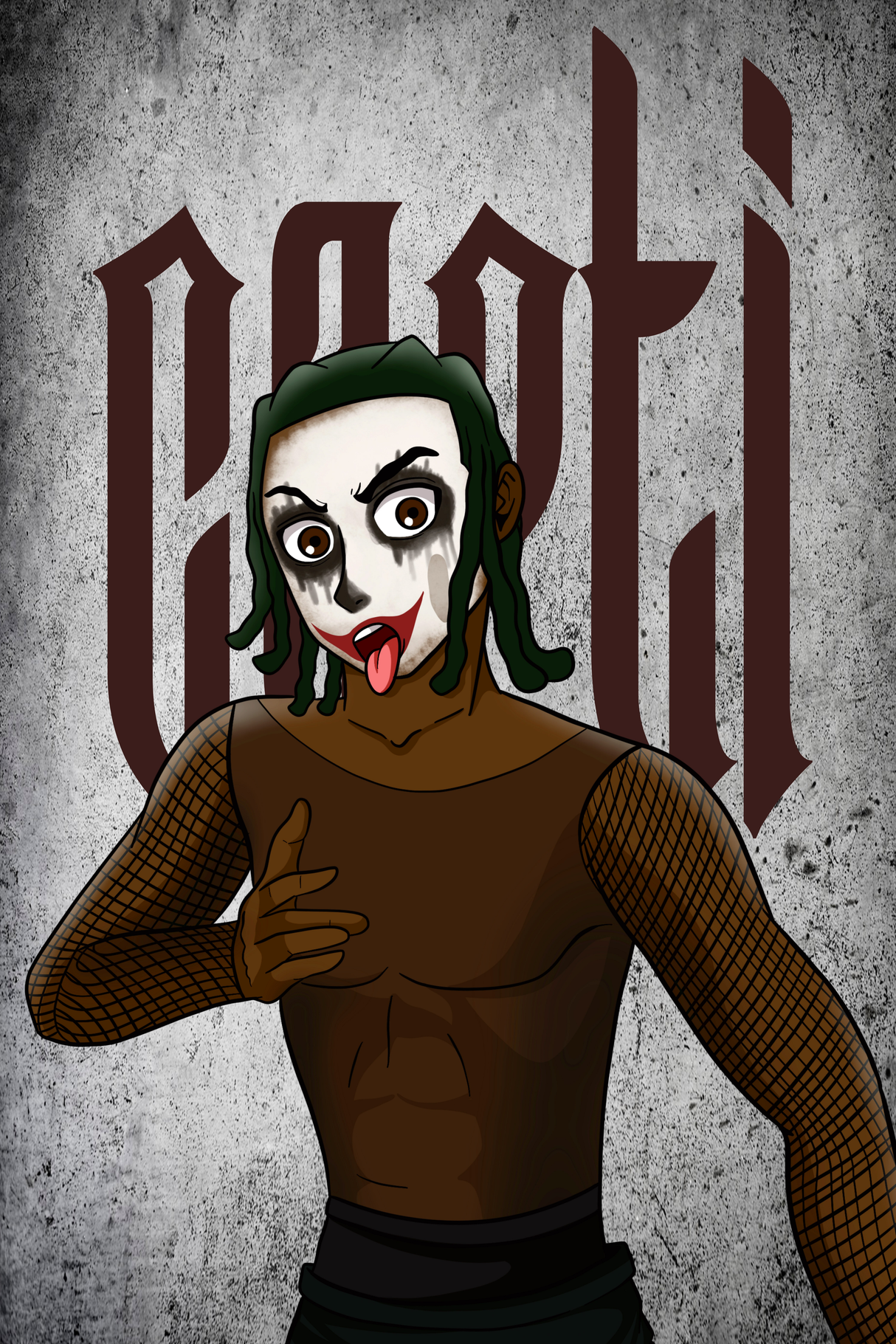 Playboi Carti 'Joker' Anime Poster V2