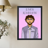 Jack Harlow 'KY' Cartoon Poster - Mockup 2