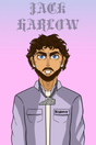 Jack Harlow 'KY' Cartoon Poster