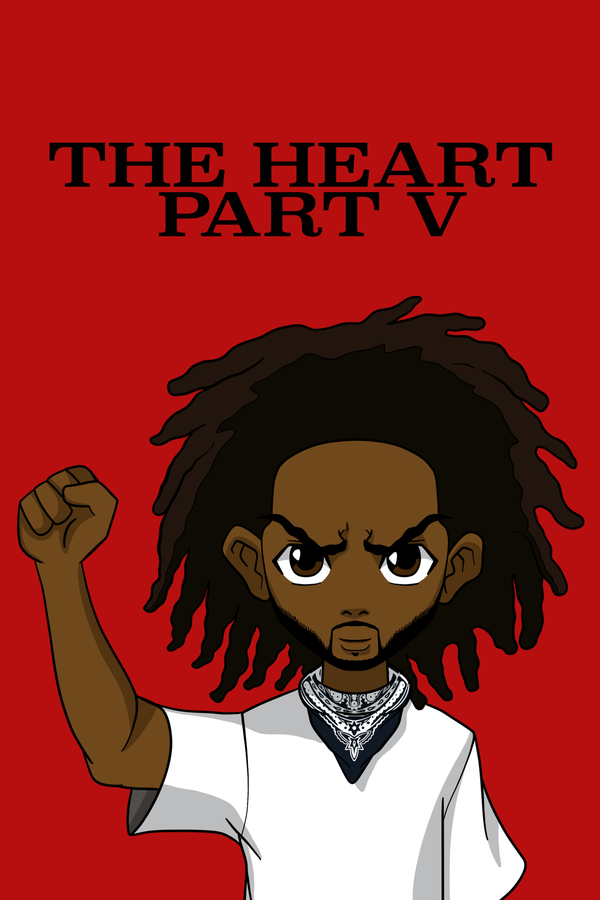 Kendrick Lamar x Boondocks 'The Heart Part V' Poster