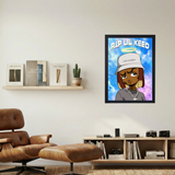 Lil Keed x Boondocks 'RIP' Poster - Mockup 1