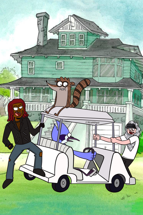 Playboi Carti x Yeat x Regular Show Poster