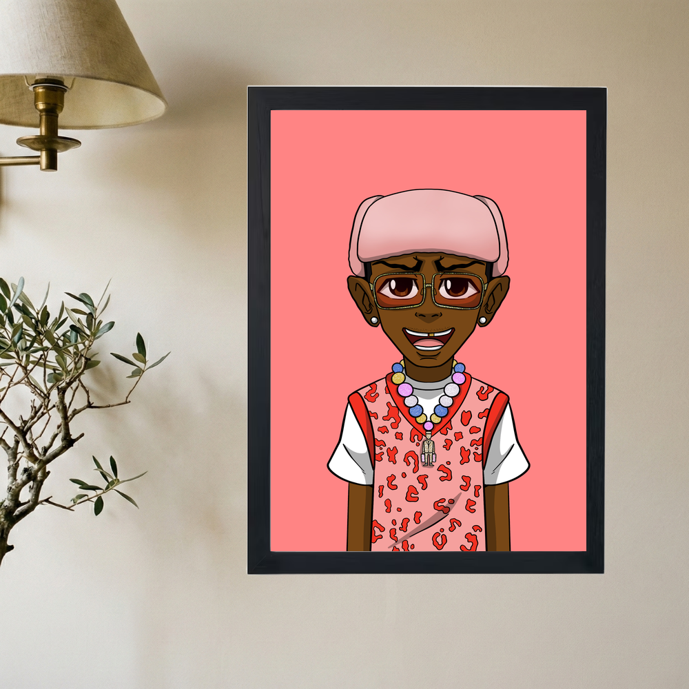 Tyler, The Creator x Boondocks Poster - Mockup 2