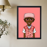Tyler, The Creator x Boondocks Poster - Mockup 2