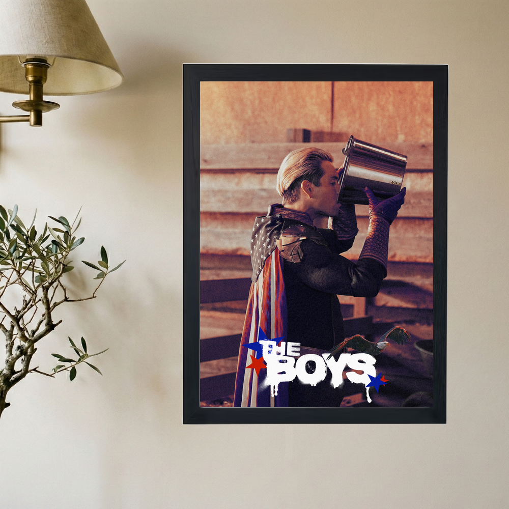 The Boys 'Homelander' Poster - Mockup 2