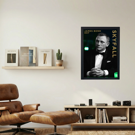 Skyfall 'James Bond 007' Poster - Mockup 1