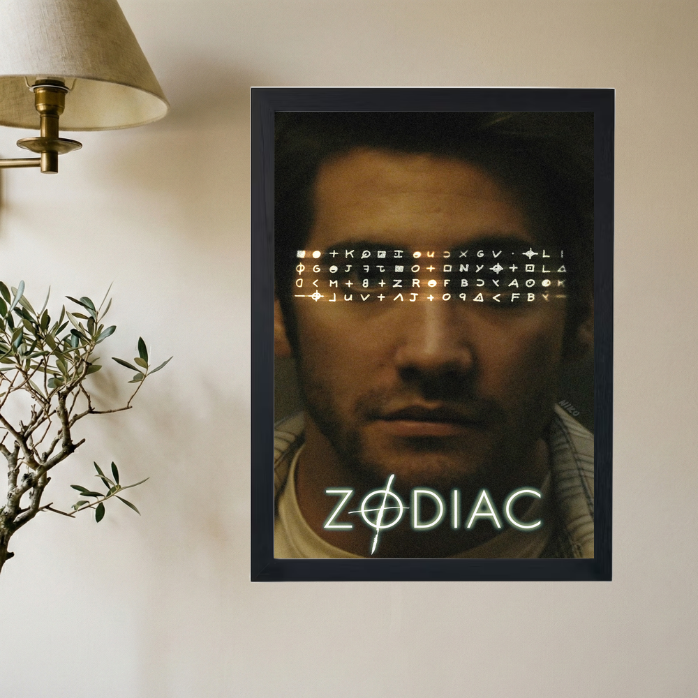 Zodiac 'Glyphs' Poster - Mockup 2