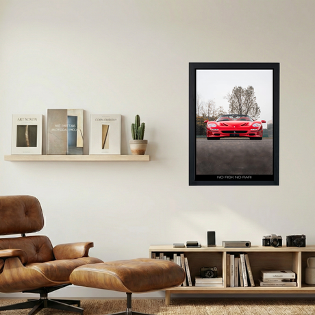 No Risk, No Rari Poster V3 - Mockup 1