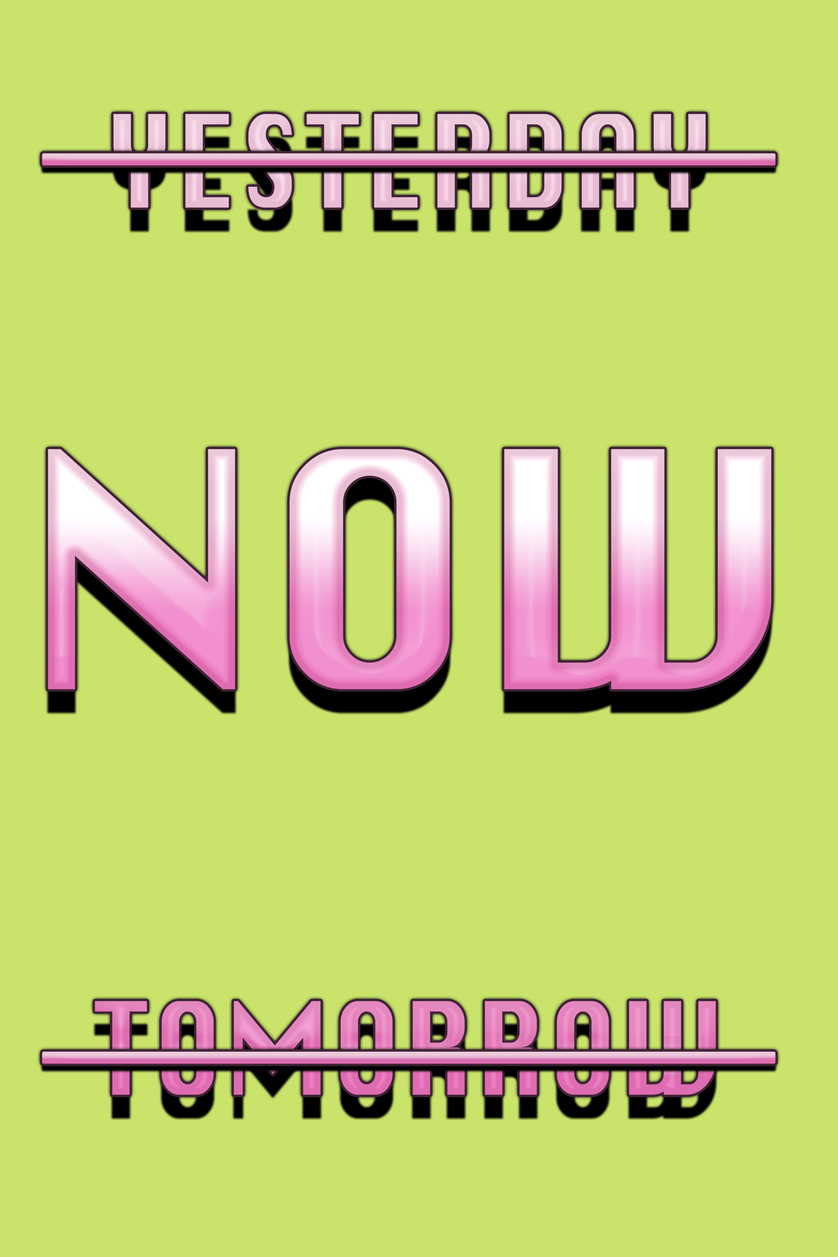 BE PRESENT' Poster