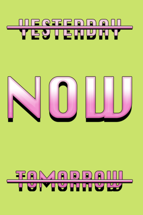 BE PRESENT' Poster