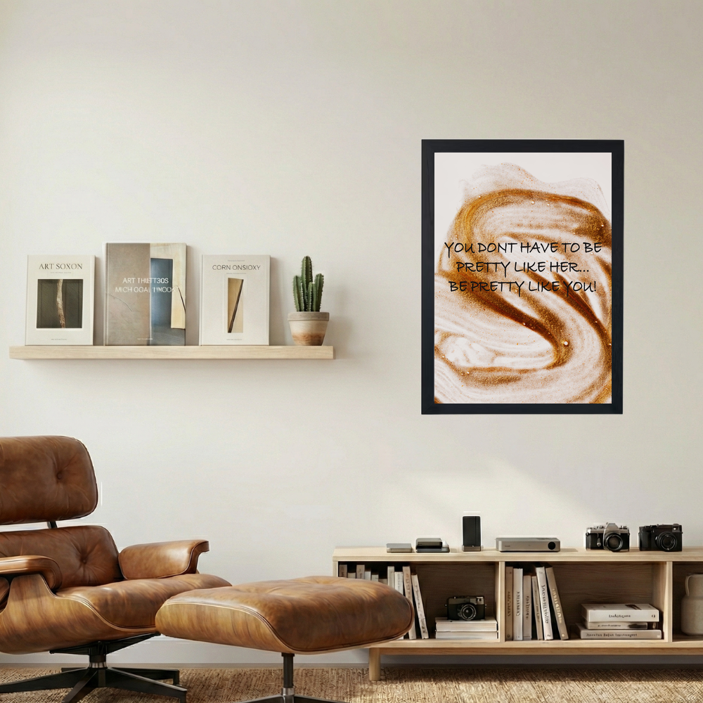 Pretty Like You Poster - Mockup 1