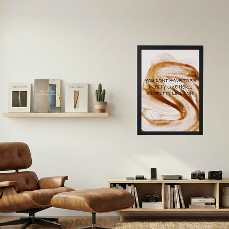 Pretty Like You Poster - Mockup 1