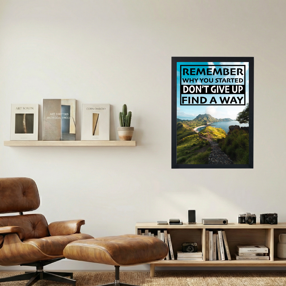 Find A Way' Poster - Mockup 1