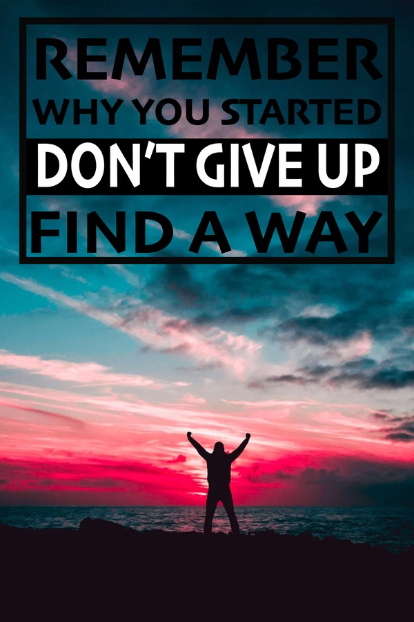 Find A Way' Poster V2 - Mockup 1