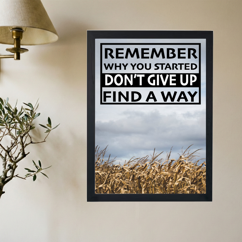 Find A Way' Poster V3 - Mockup 2