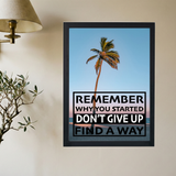 Find A Way' Poster V4 - Mockup 2