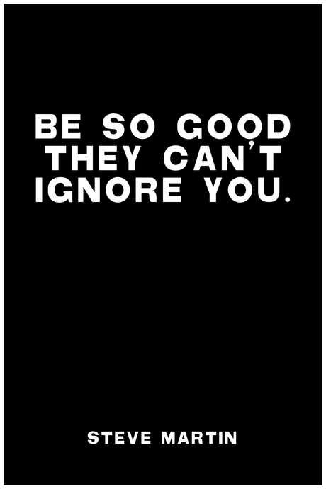 So Good They Can't Ignore You' Poster