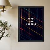 Trust The Process Poster - Mockup 2
