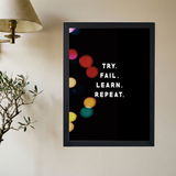 4-Step Plan Poster - Mockup 2