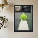 Cross The Line' Poster - Mockup 2