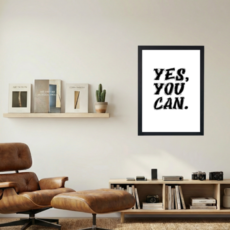 YES YOU CAN Poster - Mockup 1