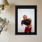 Biggest Obstacle' Poster - Mockup 2