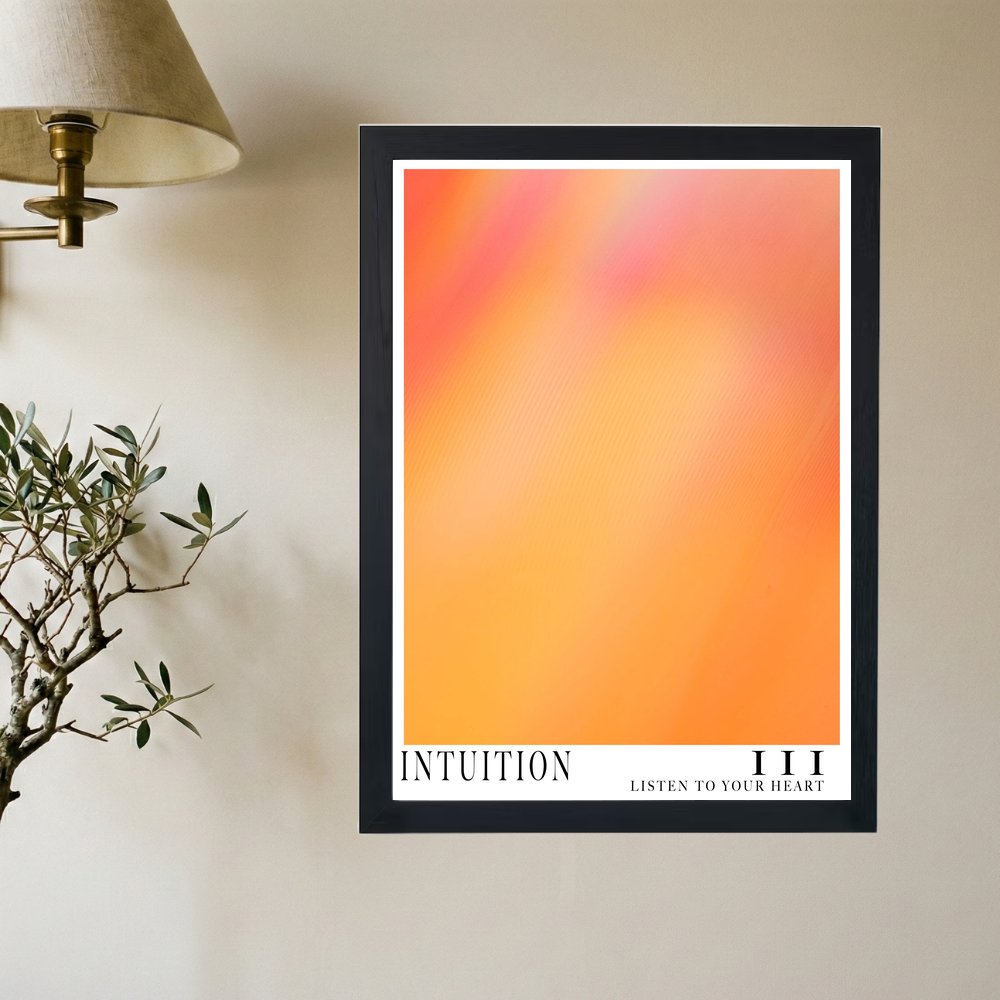 Angel Number 111 'Intuition' Poster - Mockup 2