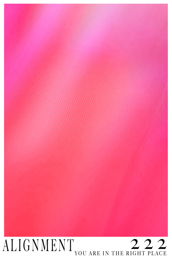 Angel Number 222 'Alignment' Poster - Mockup 1