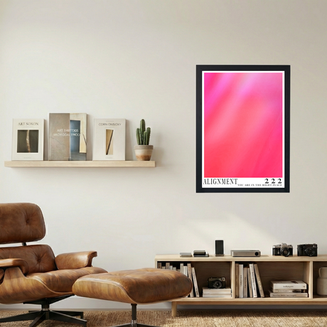 Angel Number 222 'Alignment' Poster - Mockup 1