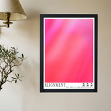 Angel Number 222 'Alignment' Poster - Mockup 2