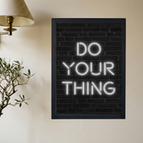 Do Your Thing Poster - Mockup 2
