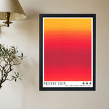 Angel Number 444 'Protection' Poster - Mockup 2