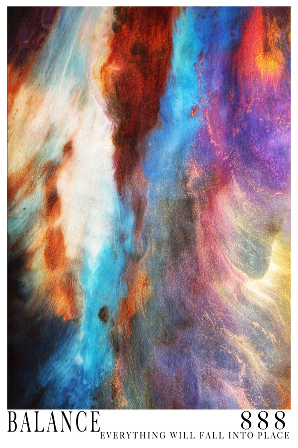 Angel Number 888 'Balance' Poster