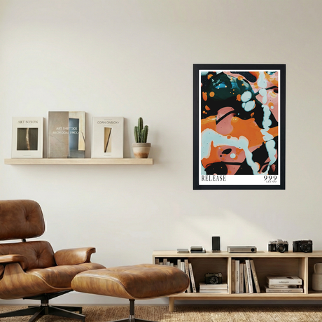 Angel Number 999 'Release' Poster - Mockup 1