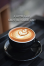 A Coffee A Day' Poster