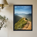 If You Can Dream It' Poster - Mockup 2