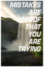 Mistakes Are Proof' Poster