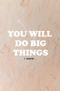 I Hope...' Poster