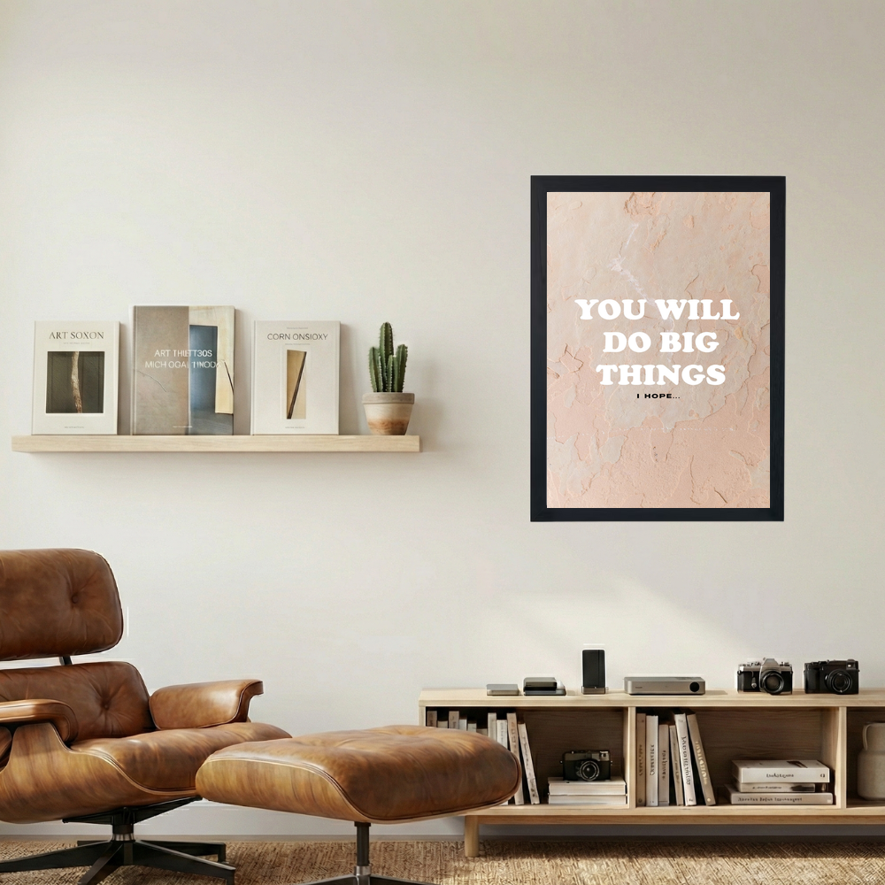 I Hope...' Poster - Mockup 1