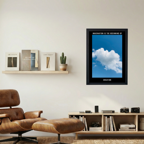 Imagination -> Creation' Poster - Mockup 1