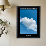 Imagination -> Creation' Poster - Mockup 2