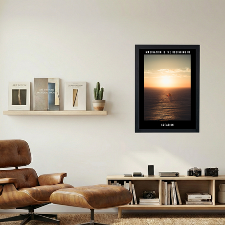 Imagination -> Creation' Poster V3 - Mockup 1