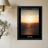 Imagination -> Creation' Poster V3 - Mockup 2