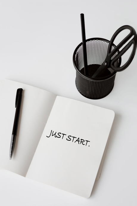 JUST START. Poster