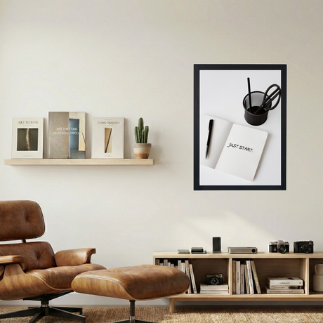JUST START. Poster - Mockup 1