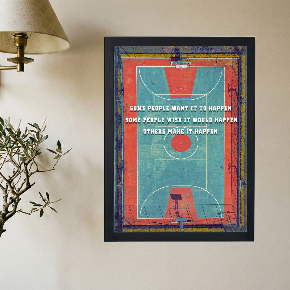 Others Make It Happen' Poster - Mockup 2