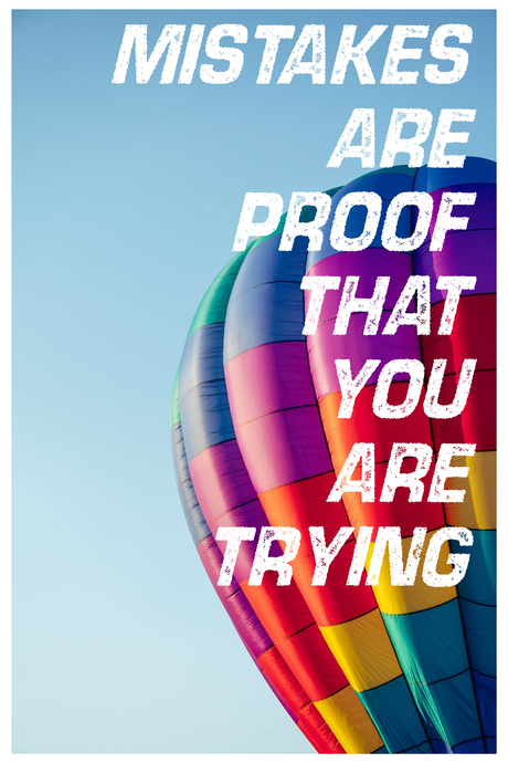 Mistakes Are Proof' Poster V2