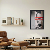 Work In Silence' Poster - Mockup 1