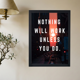 Unless You Do' Poster - Mockup 2
